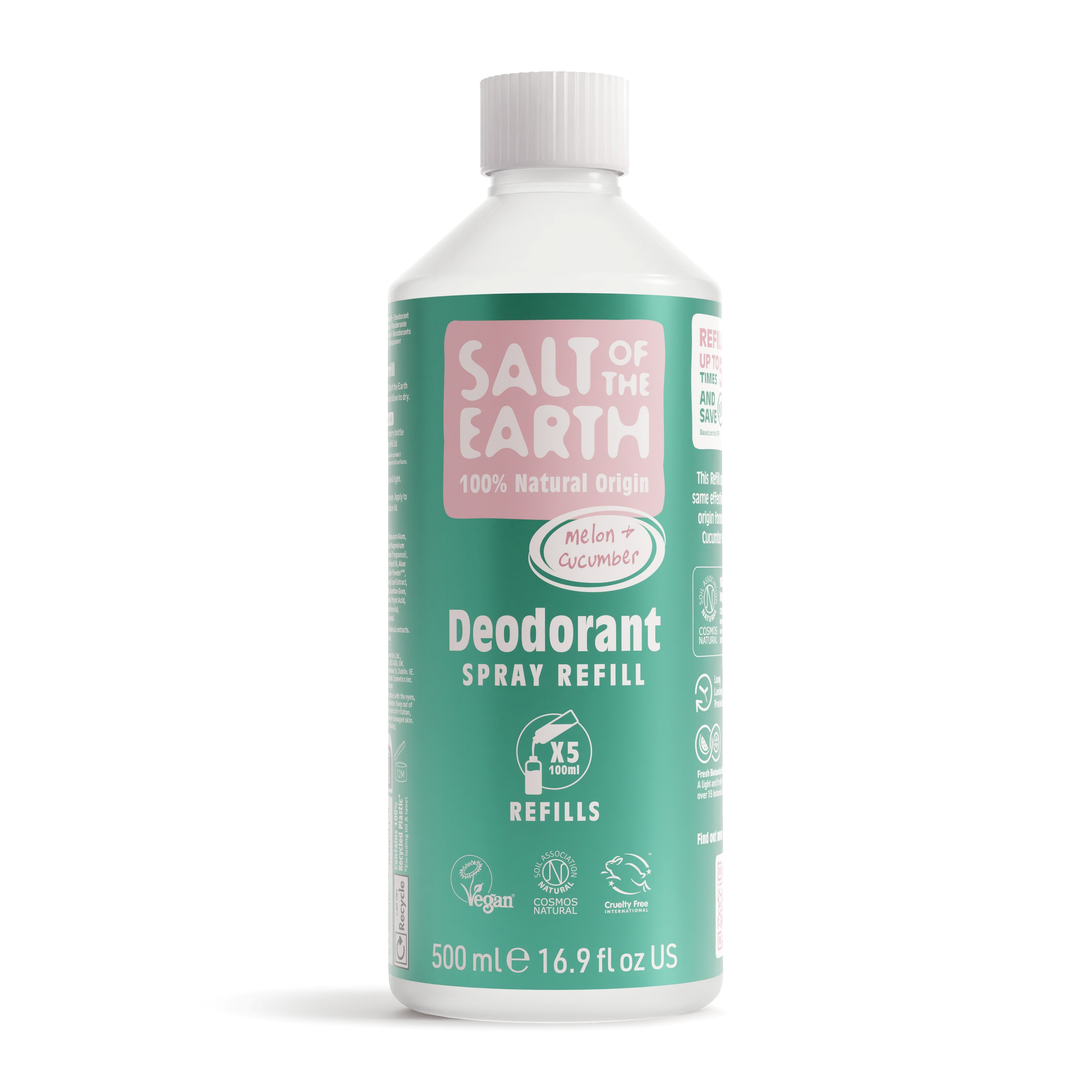 Meloen & Komkommer Spray Navulling 500ML