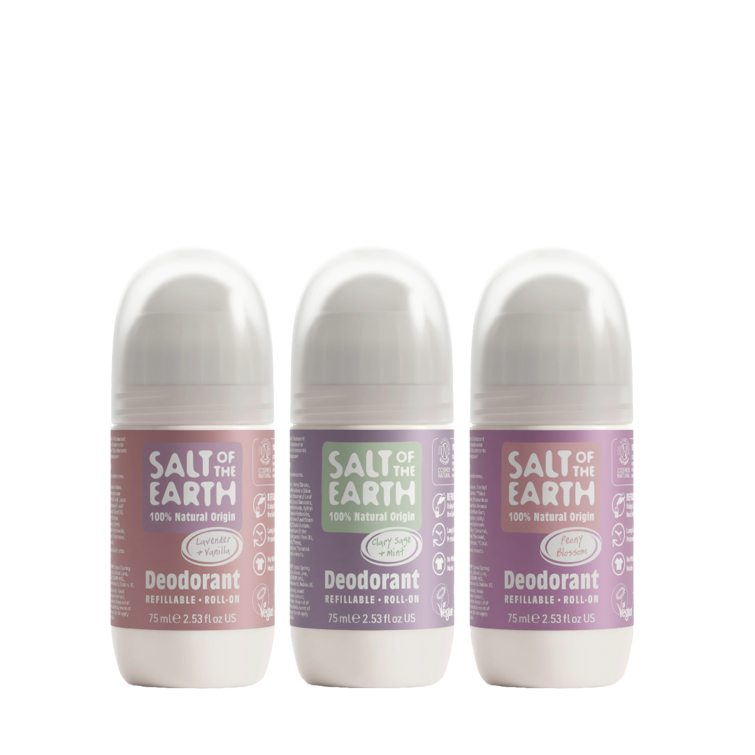 Fresh Florals Refillable Roll-On Trio