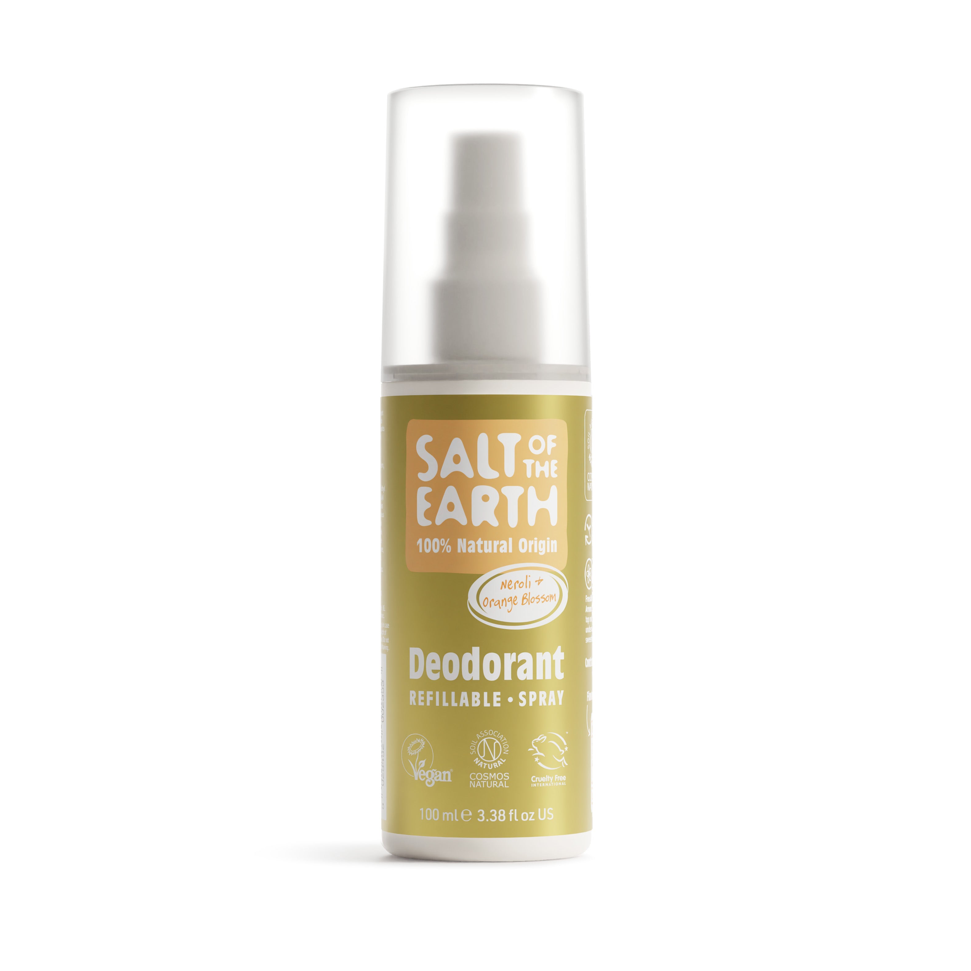Neroli & Oranjebloesem Natuurlijke Deodorant Spray 100ML