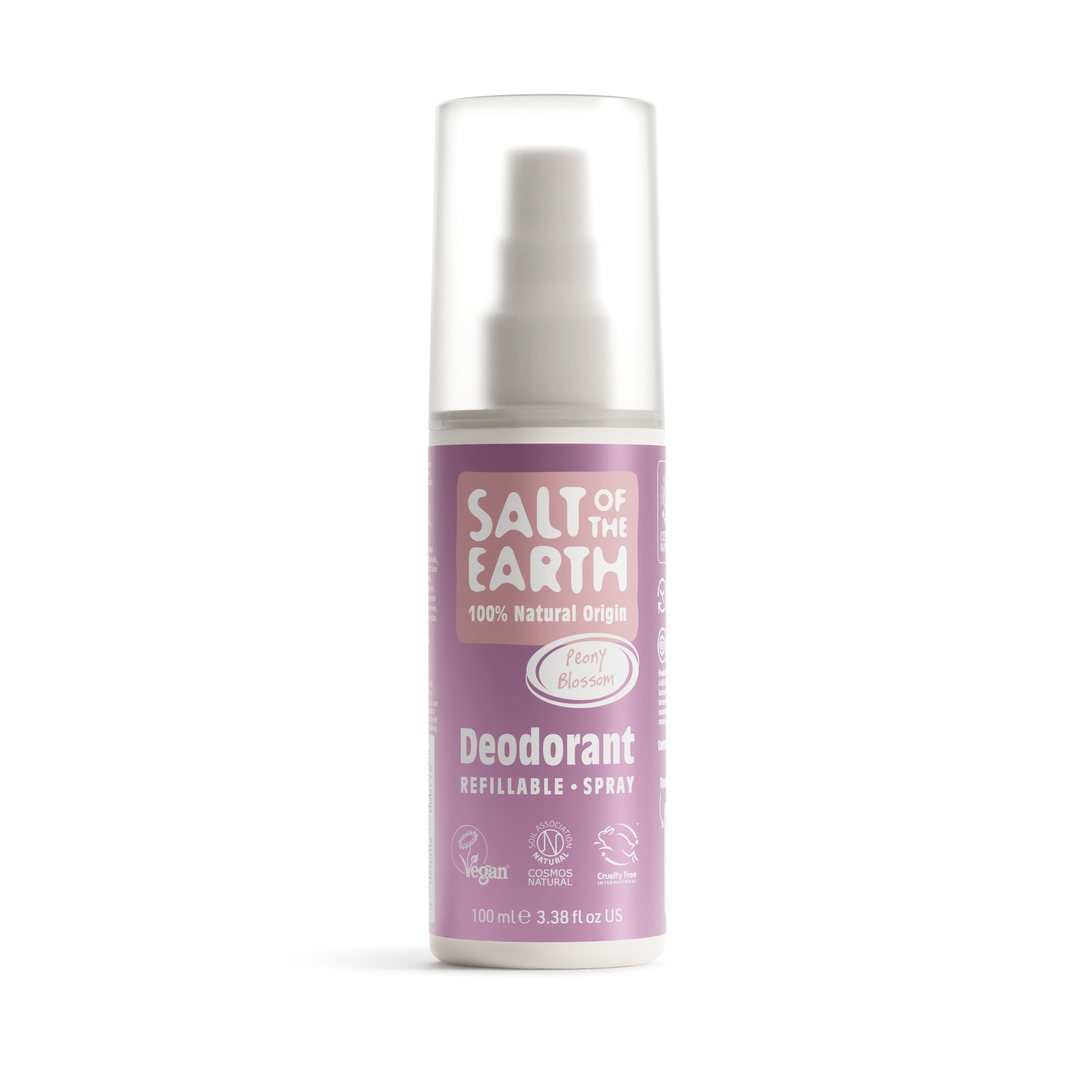 Peony Blossom Natural Deodorant Spray 100ML