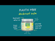 Unscented Natural Deodorant Balm - Plastic Free & Aluminium Free