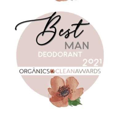 Organics Clean Awards, Best Man Deodorant 2021