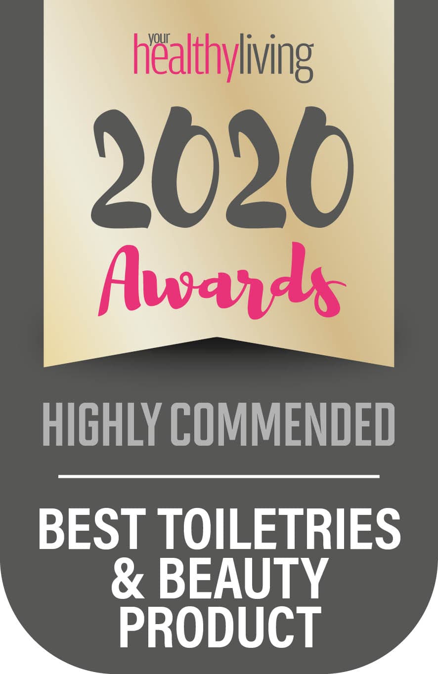 Healthy Living, Best Toiletries & Beauty Product 2020 – Highly Commended