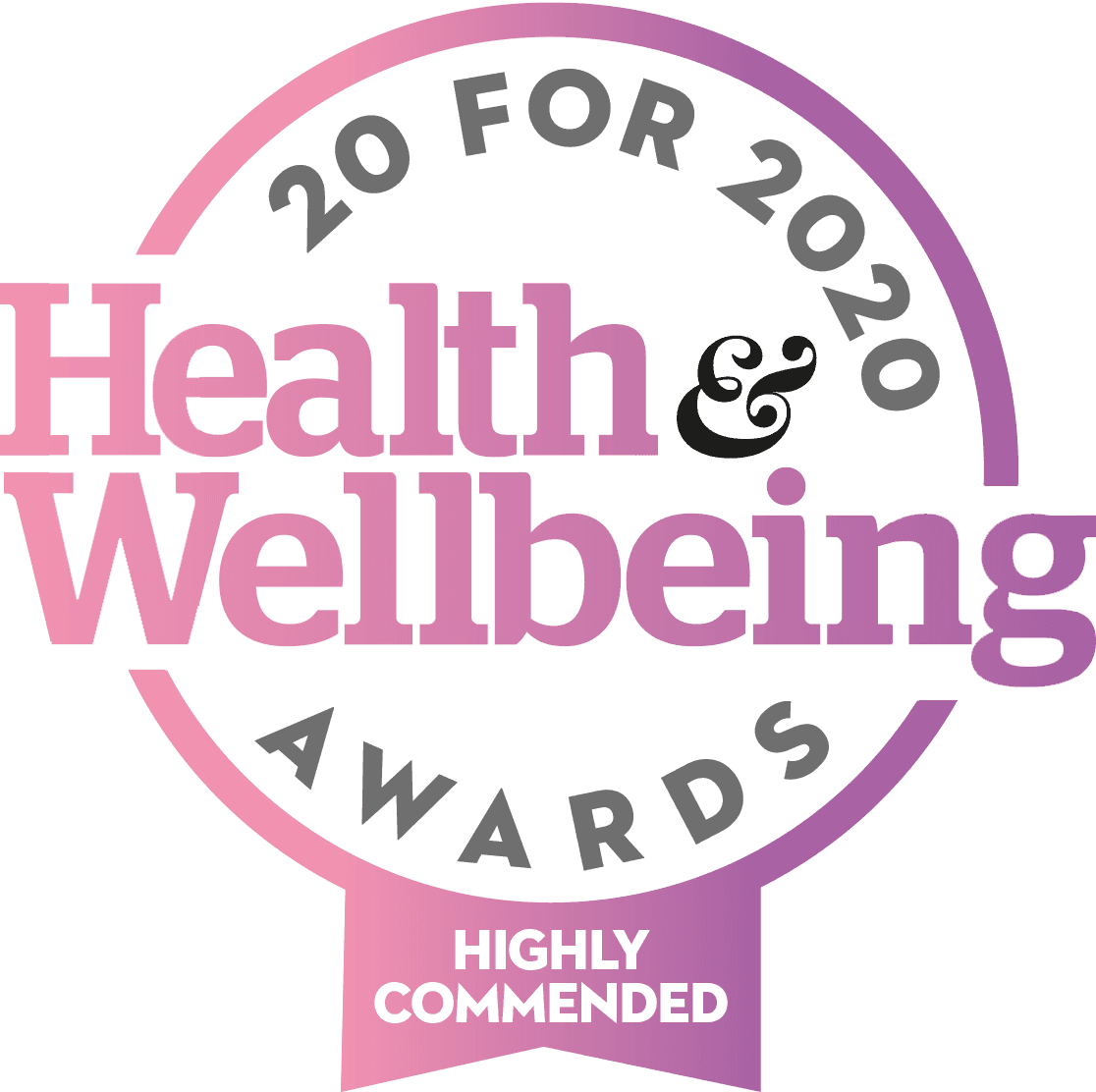 Health Wellbeing Awards 2020 – Highly Commended