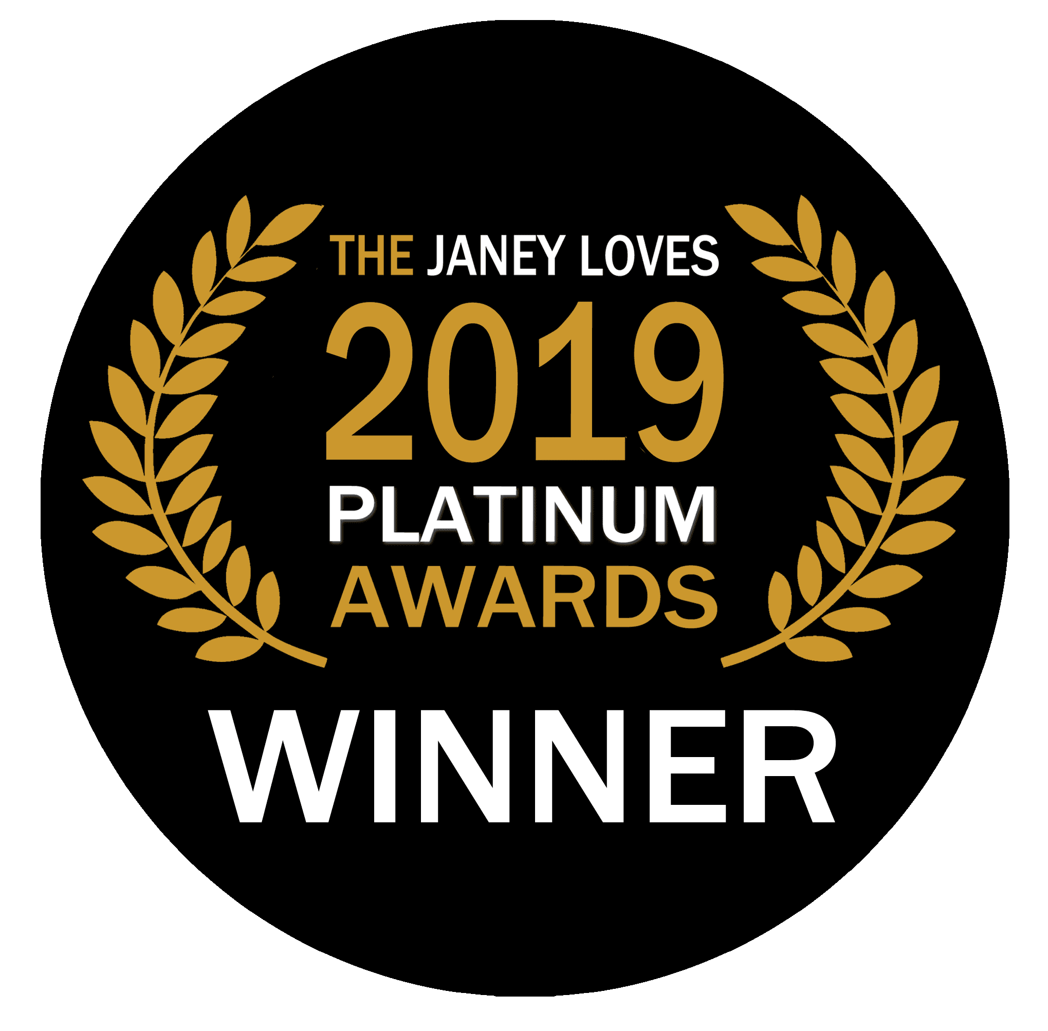 The Janey Loves Platinum Awards 2019 – Winner