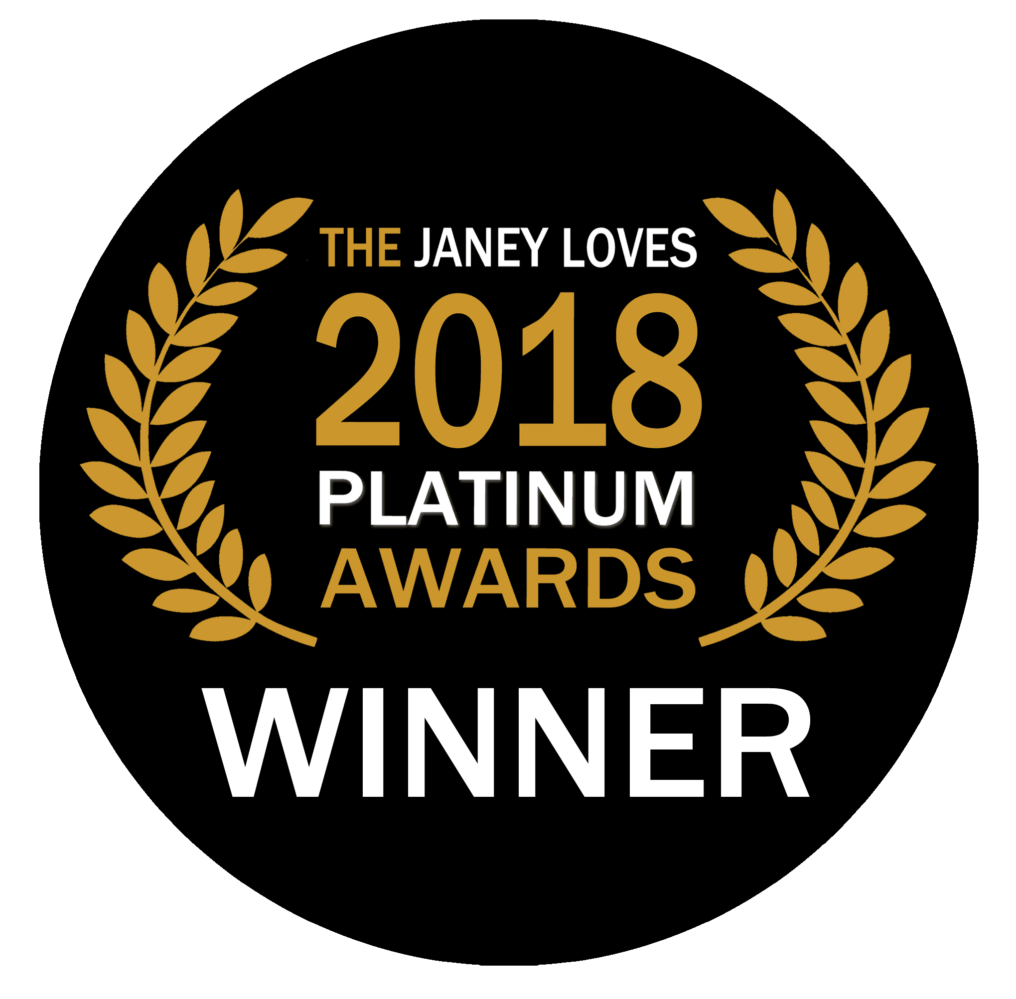 The Janey Loves Platinum Awards 2018 – Winner