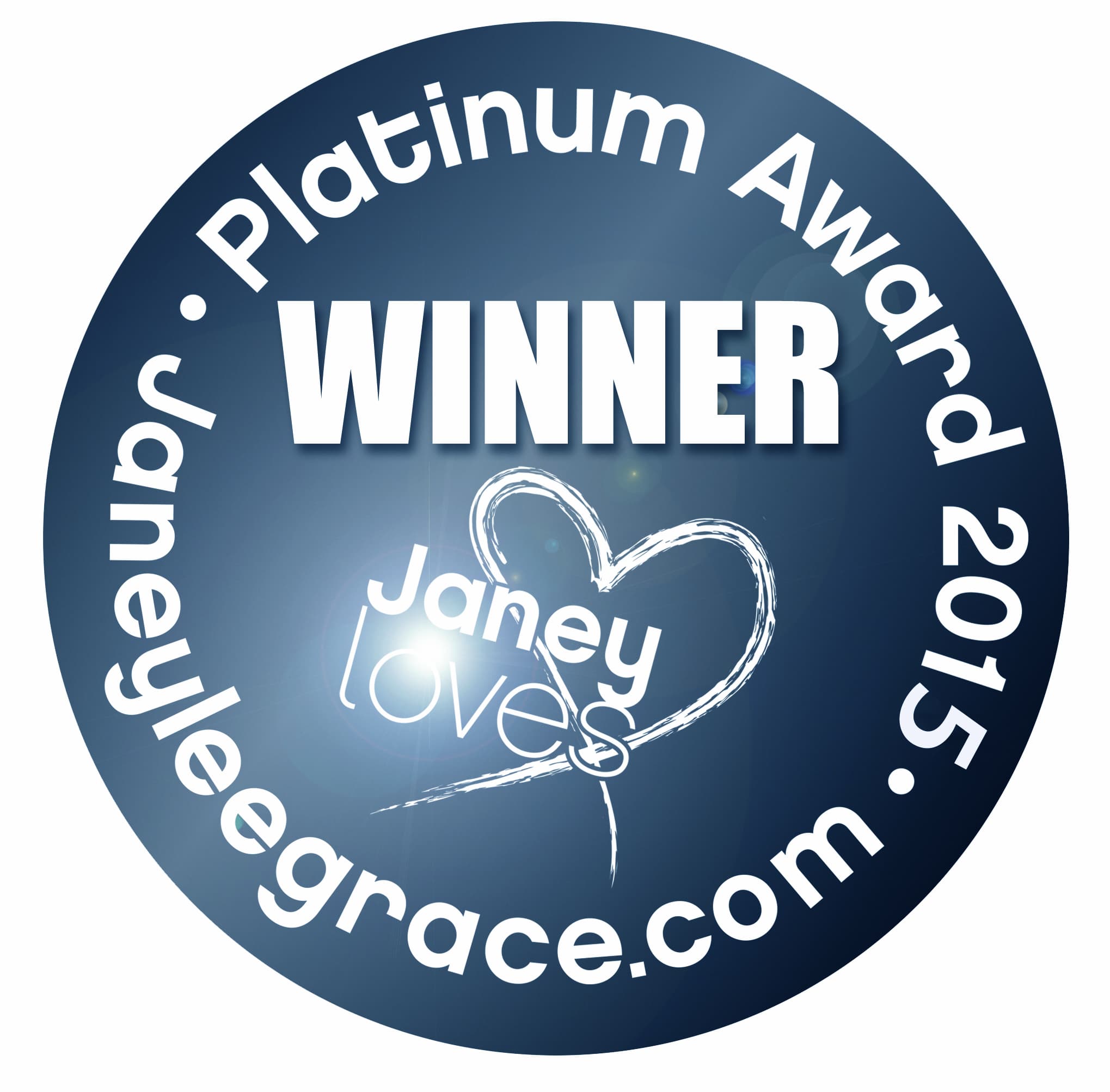 The Janey Loves Platinum Awards 2015 – Winner