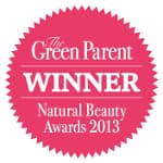 The Green Parent Natural Beauty Awards 2013 – Winner