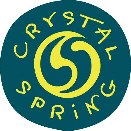 Crystal Spring brand logo natural deodorant UK