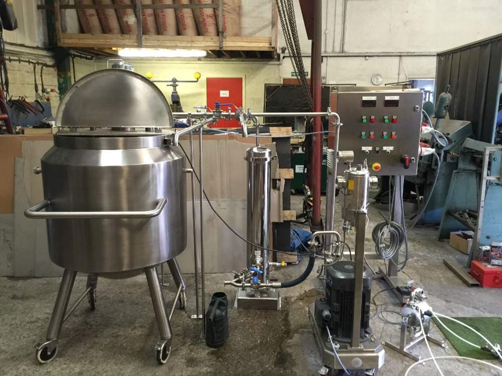 Salt of the Earth natural deodorant manufacturing equipment factory UK