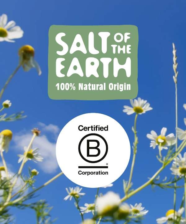Salt of the Earth certified B Corp natural deodorant brand UK