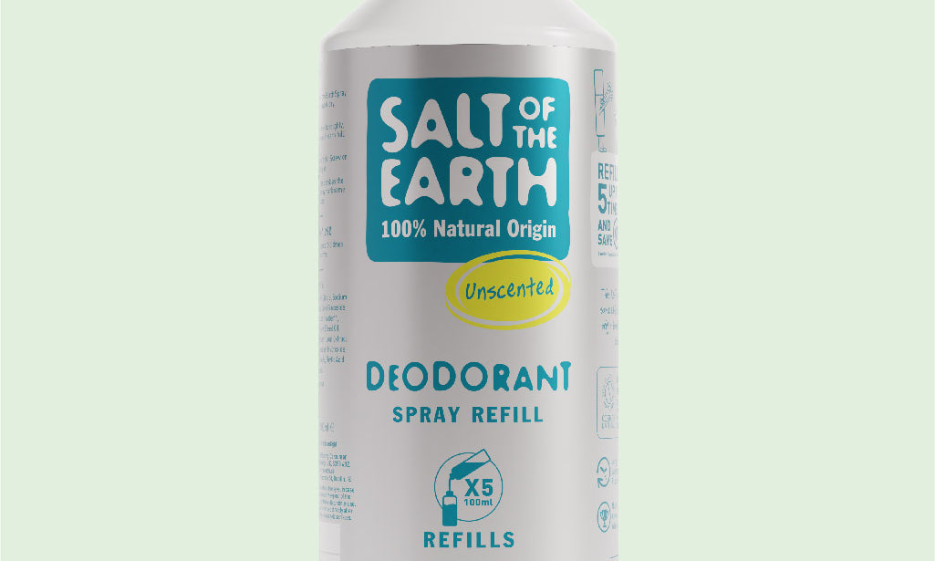Salt of the Earth's 500ml Unscented Spray Refill: Now Available at Holland & Barrett