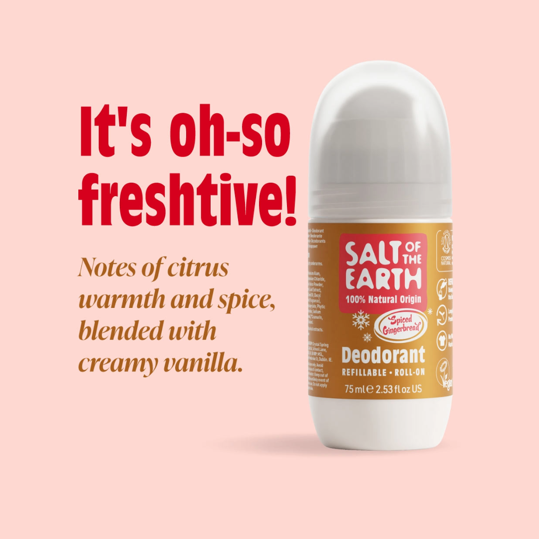 Introducing our Spiced Gingerbread Refillable Roll-On!