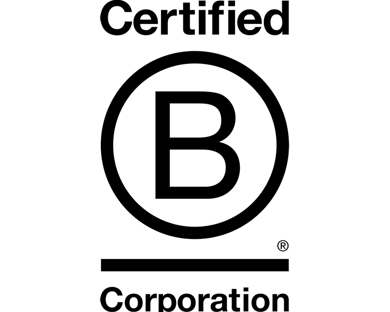 B Corp Certification logo for Crystal Spring Consumer Division Ltd, makers of Salt of the Earth natural deodorants
