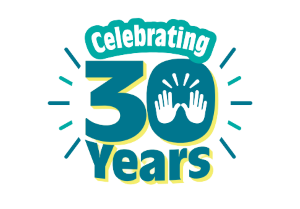Celebrating 30 Years Logo, Salt of the Earth