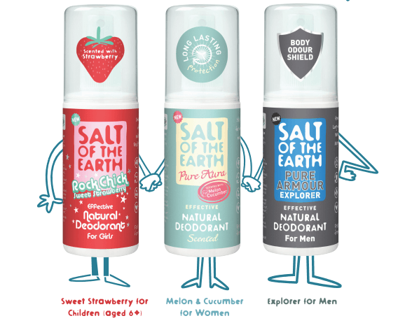 It’s a hat trick! - Salt of the Earth Natural Deodorants