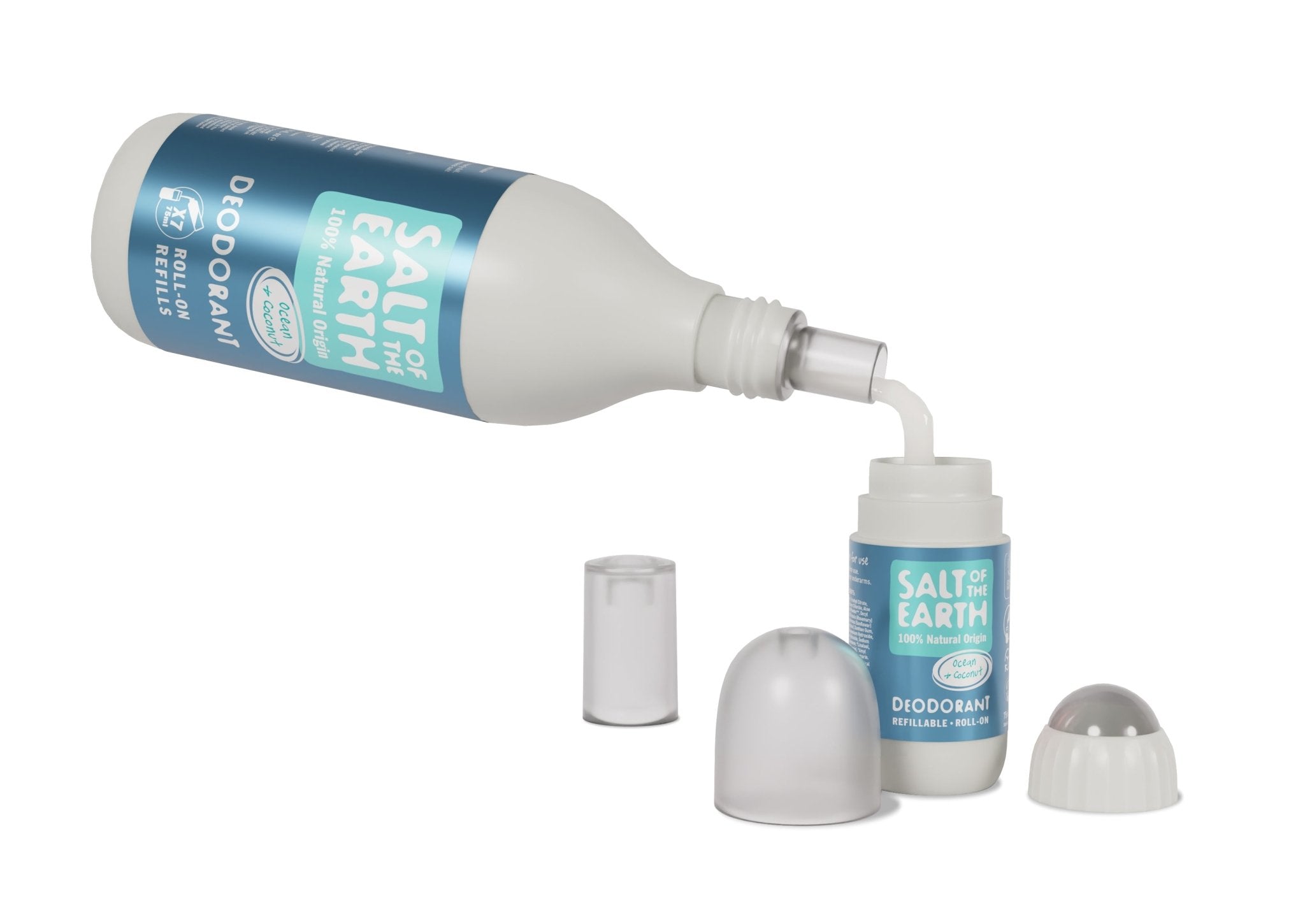 New product Launch - Refillable Roll Ons - Salt of the Earth Natural Deodorants
