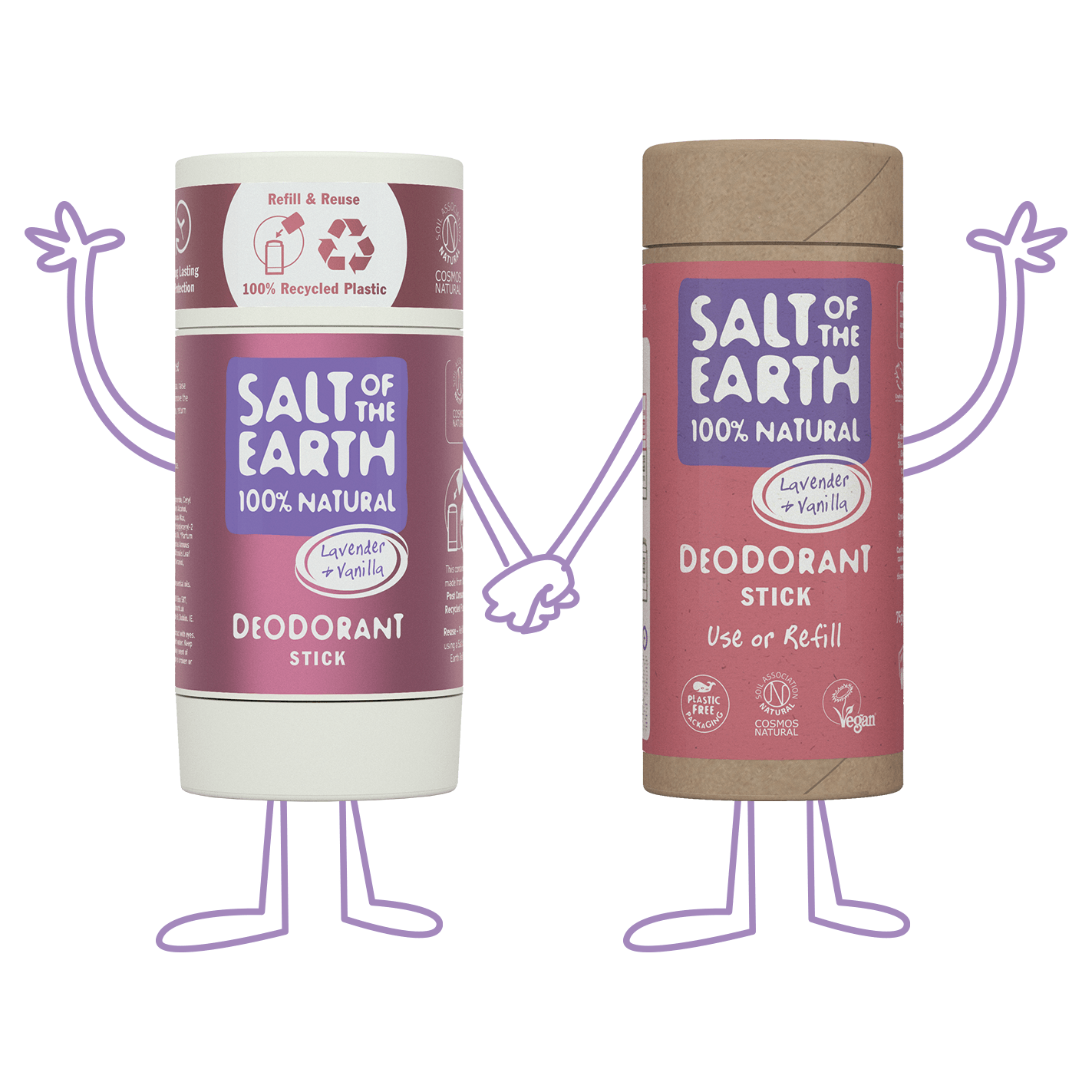 Stick it to Body Odour with the New Members of our Family! - Salt of the Earth Natural Deodorants