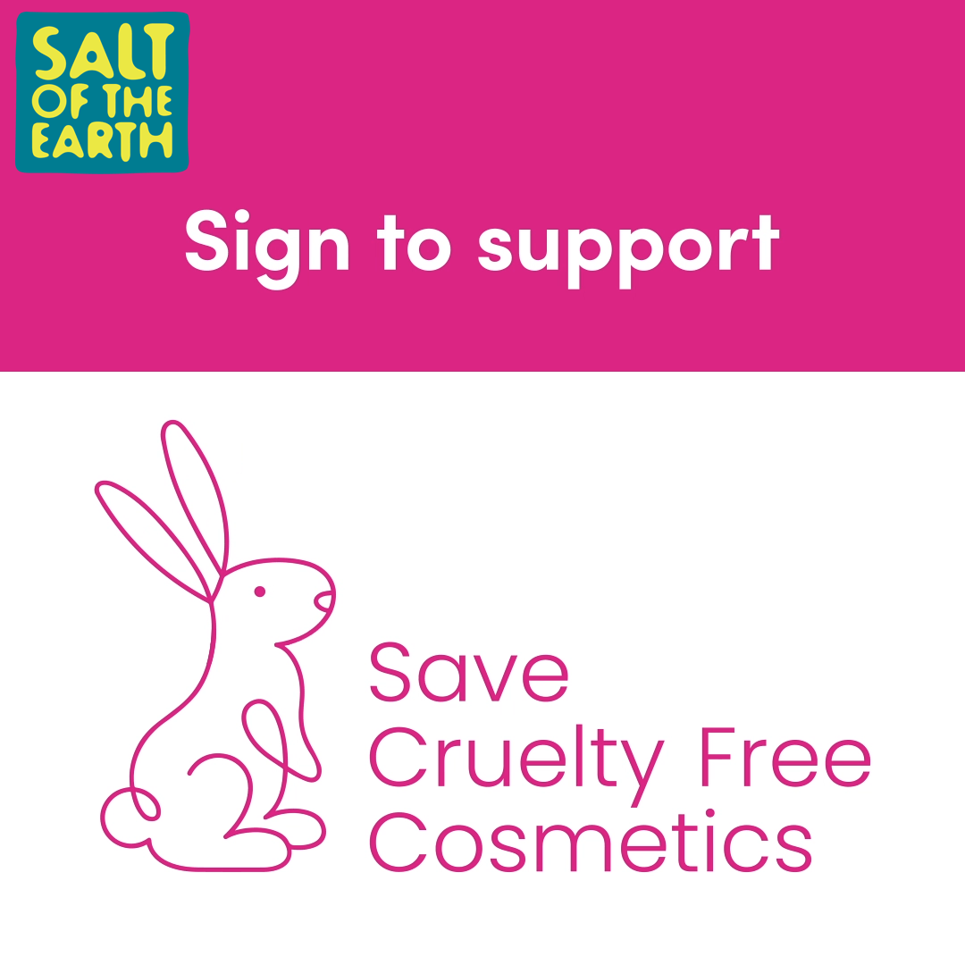 Take Action to Save Cruelty Free Cosmetics - Salt of the Earth Natural Deodorants