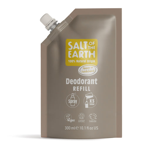 Amber & Sandelhout Spray Navulzakje 300ML