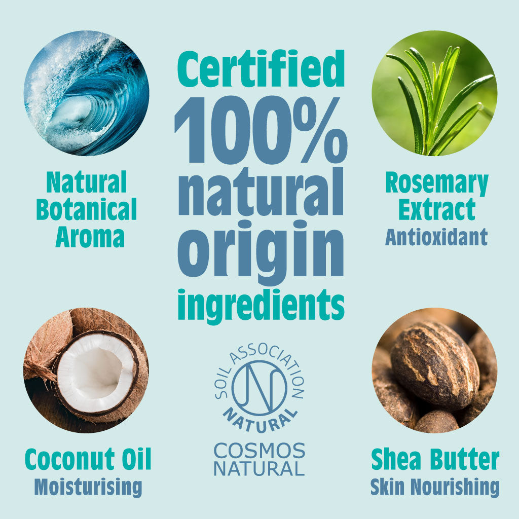 Ocean & Coconut Natural Deodorant Stick