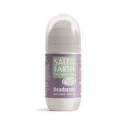 Salt of the Earth 75ml Clary Sage & Mint natural deodorant refillable roll-on.