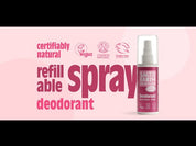 Zoete Aardbei Natuurlijke Deodorant Spray 100ML