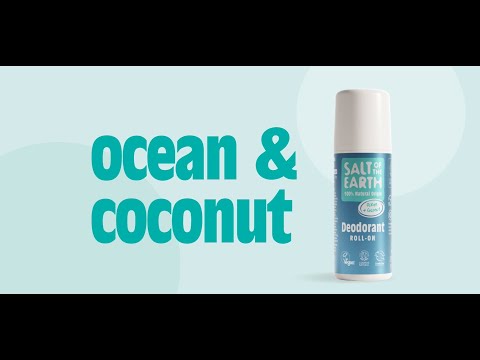 Ocean &amp; Coconut natuurlijke roll-on deodorant