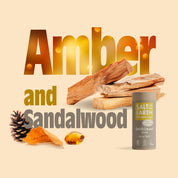 Amber &amp; Sandelhout Natuurlijke Deodorant Stick - Gebruik of navulling