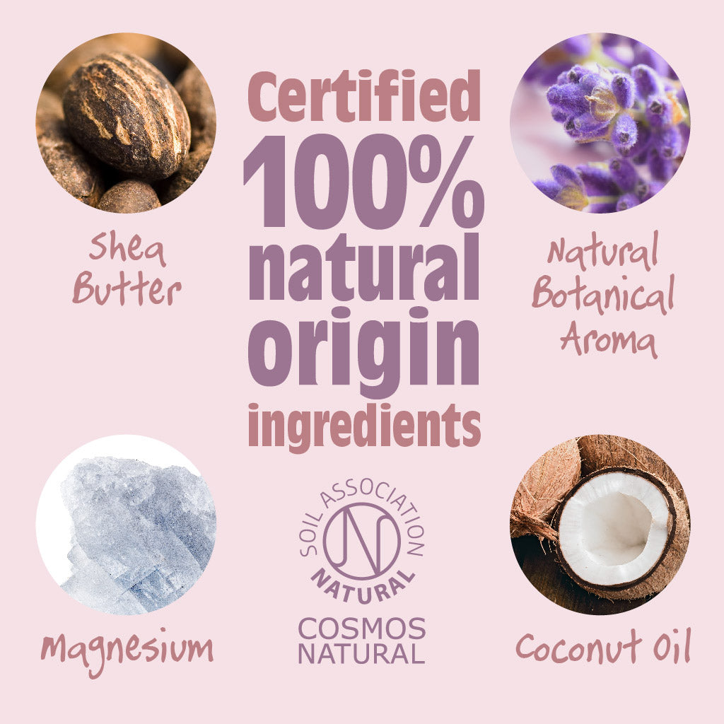 Lavender & Vanilla Natural Deodorant Stick - Use or Refill