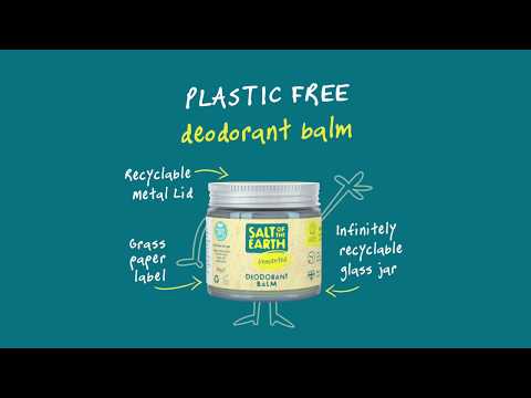 Unscented Natural Deodorant Balm - Plastic Free & Aluminium Free