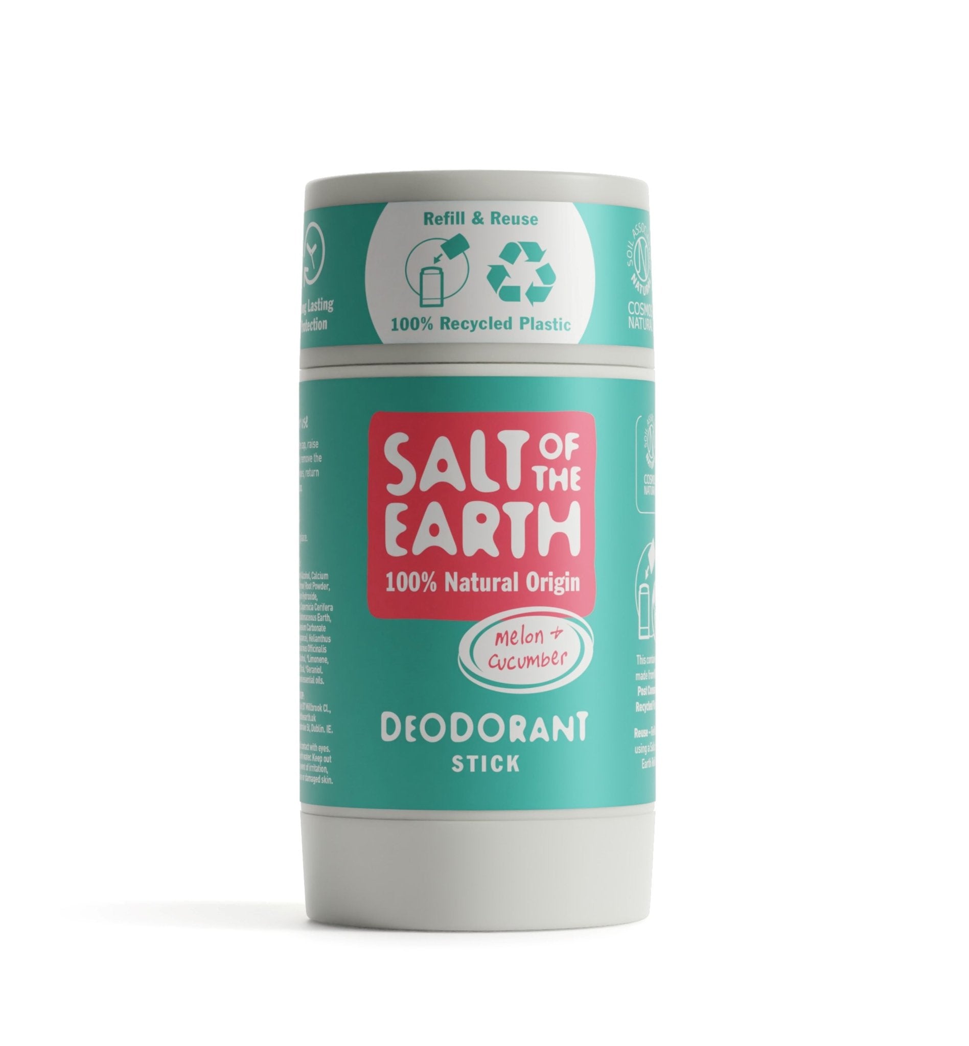 Melon &amp; Cucumber Deodorant Stick - Salt of the Earth Natural Deodorants
