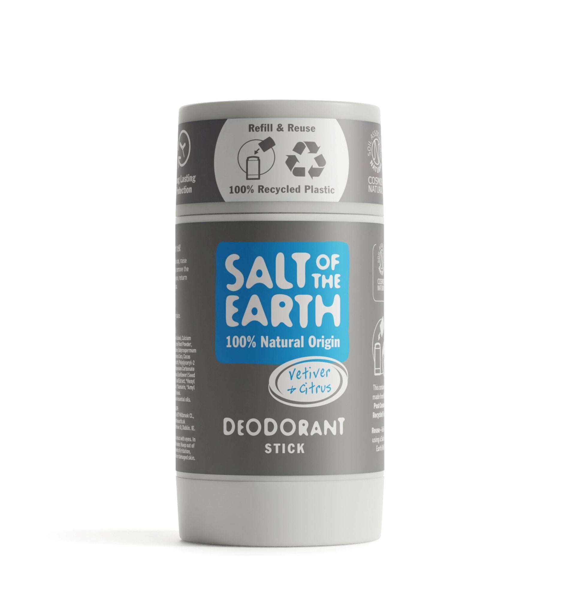 Vetiver &amp; Citrus Deodorant Stick - Salt of the Earth Natural Deodorants